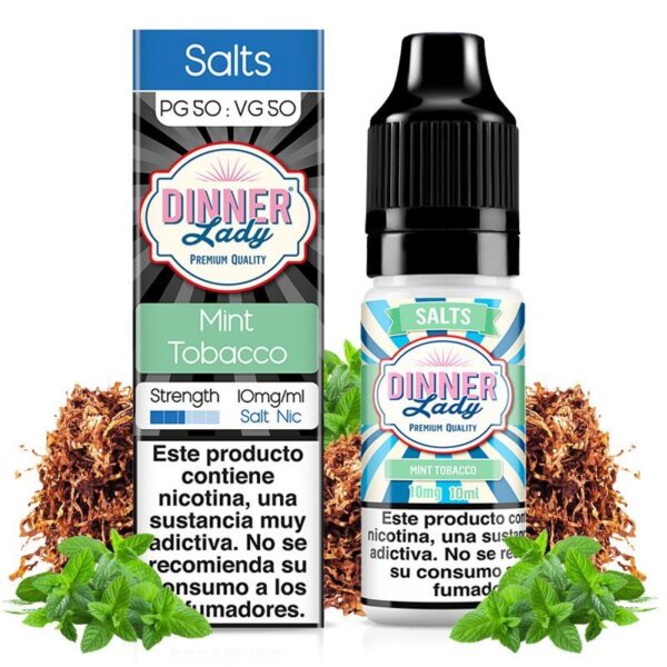 Dinner Lady SALT - Mint Tobacco 10 ml