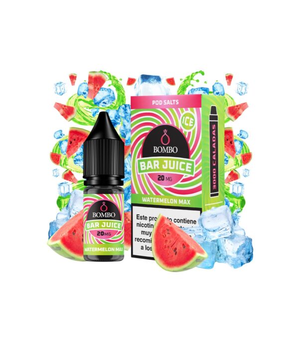 Bombo Bar Juice - Watermelon Max Ice 10ml / 15mg